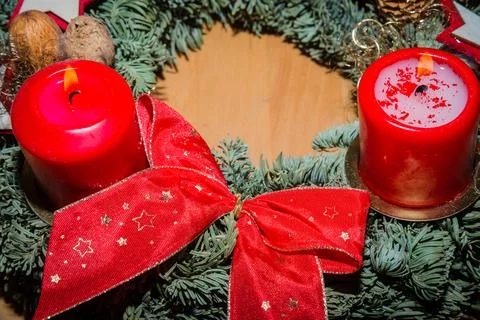 Advent wreath Stock Photos