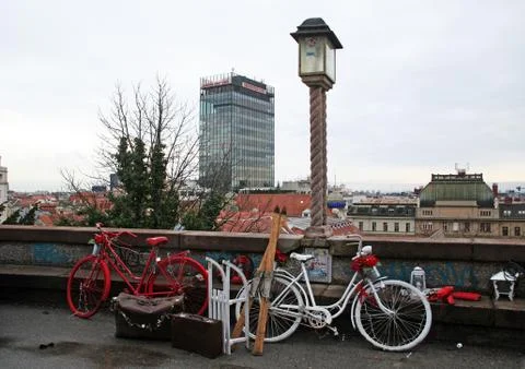 Advent in Zagreb 2017, 2 Stock Photos