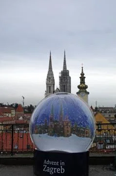 Advent in Zagreb 2017, 3 Stock Photos