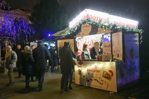Advent in Zagreb 2017 Stock Photos