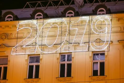 Advent Zagreb 2018 Stock Photos