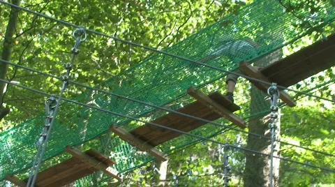 Adventure parc 22 Stock Footage 812560