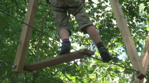 Adventure parc 24 Stock Footage 812776