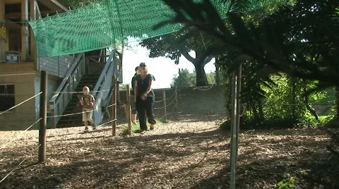 Adventure parc 39 Stock Footage 813510