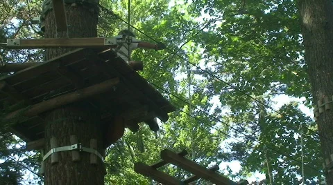 Adventure park 17 Stock Footage 812175