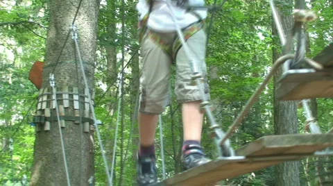 Adventure park 9 Stock Footage 811901