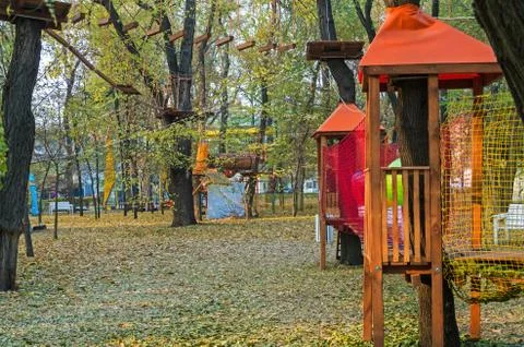 Adventure park Stock Photos