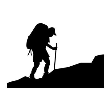 Adventurer icon design Stock Illustration