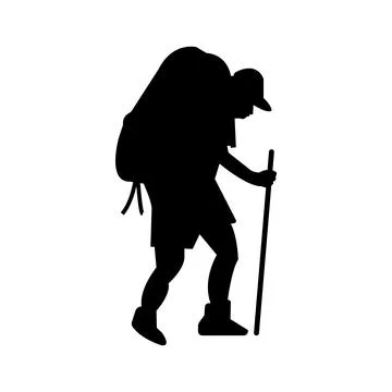 Adventurer icon design Stock Illustration