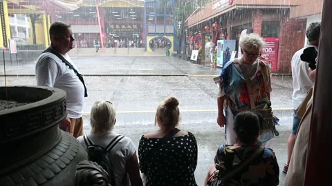 Adventurous tourist Stock Footage 234798499