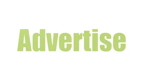 Advertise Animated Tag Cloud Isolated Stock Footage 107216852