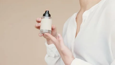 Advertisement of cosmetic product Stock Footage 322202063