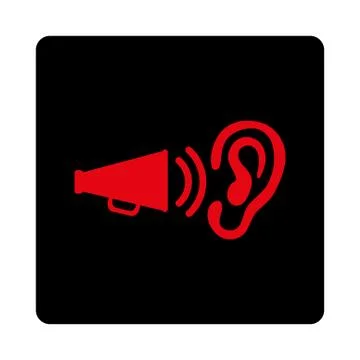 Advertisement icon Stock Illustration