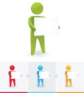 Advertisement Stock Illustration