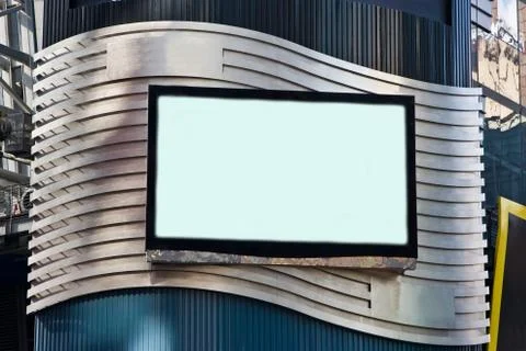 Advertisement LCD TV Stock Photos