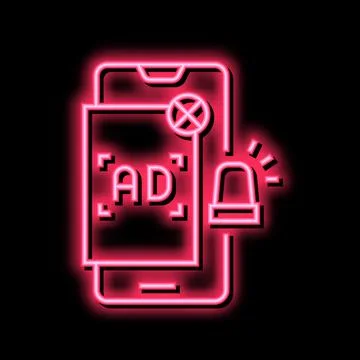 Advertisement pop-up window color icon vector illustration Stock Illustration