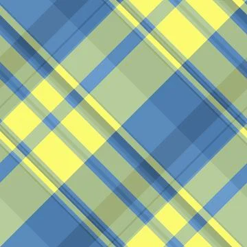 Advertisement tartan pattern vector, canvas check background textile. Colou.. Stock Illustration