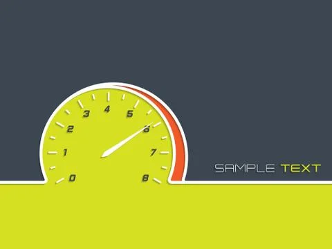 Advertising background design for races Illustrazione stock