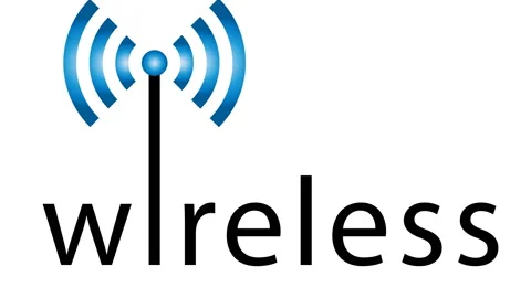 Advertising banner for a wireless network. Stock Footage 134898671