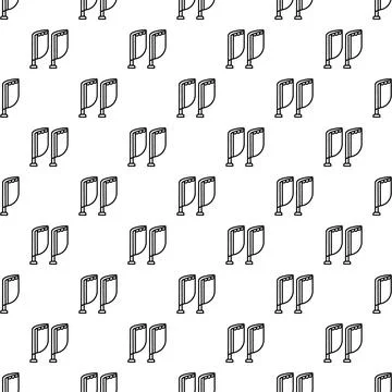 Advertising beach flags seamless pattern background texture Stock Illustration