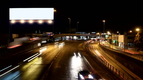  Advertising Billboard  Video stock 210644519
