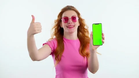Advertising, green screen, chroma key Video stock 239014268