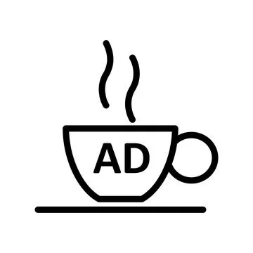 Advertising icon template Stock Illustration