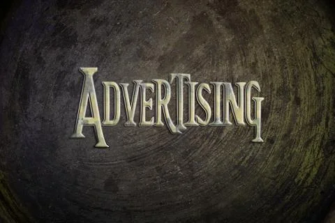 Advertising Stock Illustration