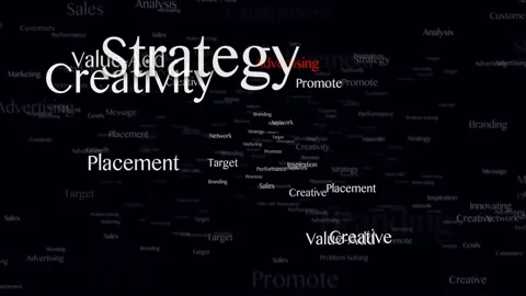 ADVERTISING Keywords Animation, Background, Loop, Vídeo Stock 143827595