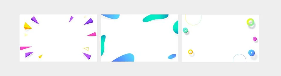 Advertising poster for design, sample material for banner, advertising campaign Stock Illustration