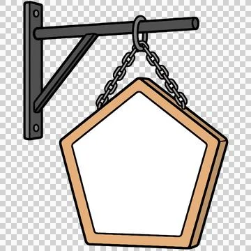 Advertising sign Stock-Illustration