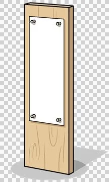 Advertising sign Stock-Illustration