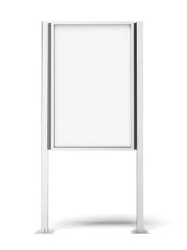 Advertising stand 스톡 일러스트