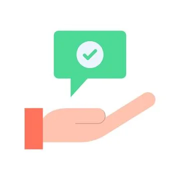 Advice icon vector image. Stock Illustration