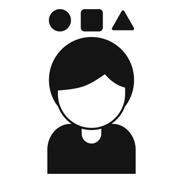 Advice person help icon simple vector. Therapy support イラスト素材