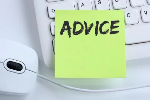 Advice support help assistance problem solution business concept mouse 写真素材
