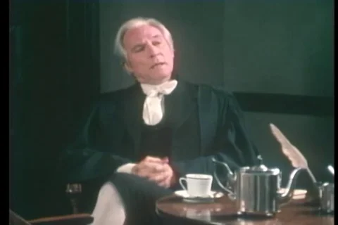 Advocate discuss and submits the documents to the judges - 1807 Stock Footage 118308022