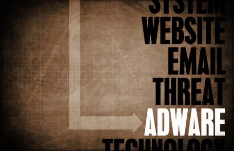 Adware Stock Illustration
