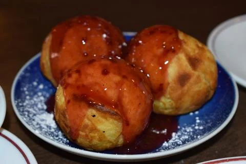 Aebleskivers 1 Stock Photos