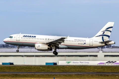Aegean airlines Stock-Fotos