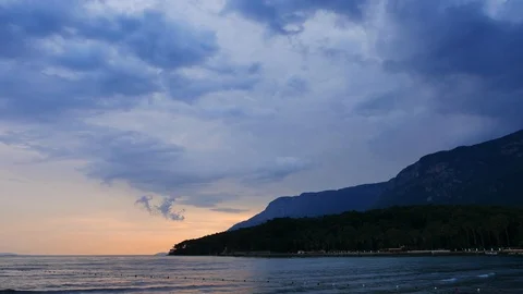 Aegean Coastline in the Spring Video stock 90834708