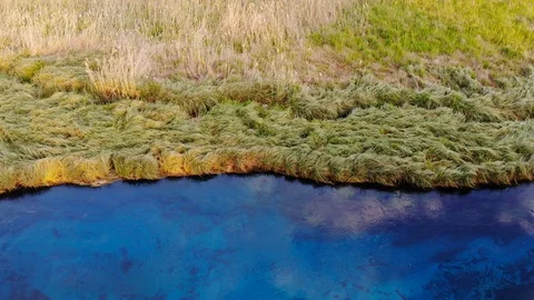 Aegean Rivers in the Spring (Aerial) Stock Footage 106834786