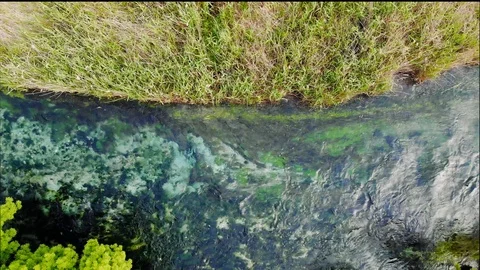 Aegean Rivers in the Spring (Aerial) Stock Footage 106843680