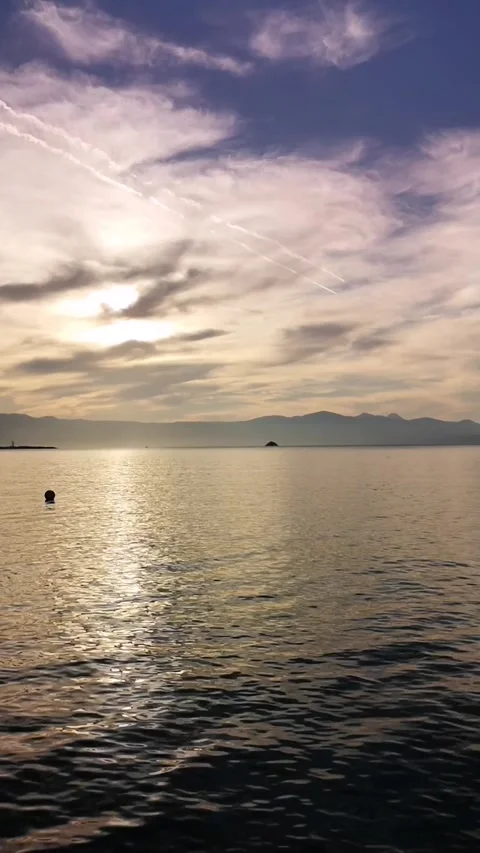 Aegean sea calmness Stock Footage 220613151