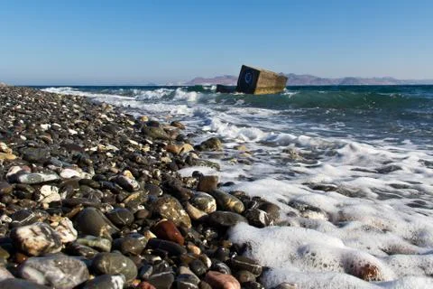 The Aegean Sea Foto stock