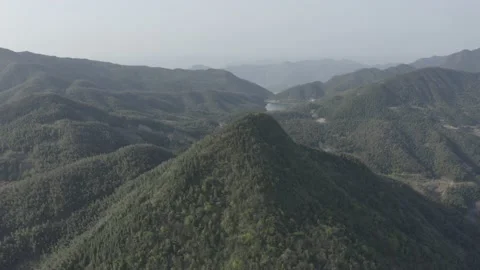 Aerail Mount Yangqi Video stock 155365807