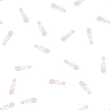 Aerator wine glyph seamless pattern Stock Illustration