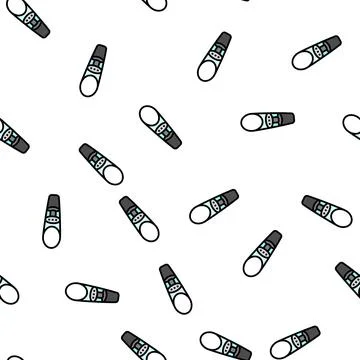 Aerator wine vector seamless pattern Stockillustratie