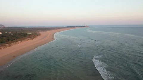 Aereal View of the Trafalgar's Cape Stock Footage 162076751