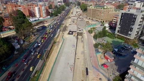 Aereo buildingonvia Vidéo 75167603